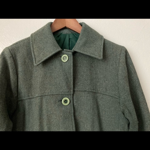 SOLD 60s Classic Dress Long Coat - Picture 2 of 2